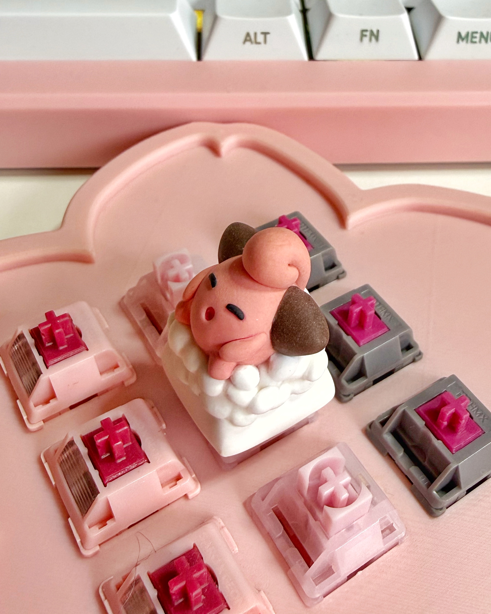 Cleffa Artisan Keycap - Image 3