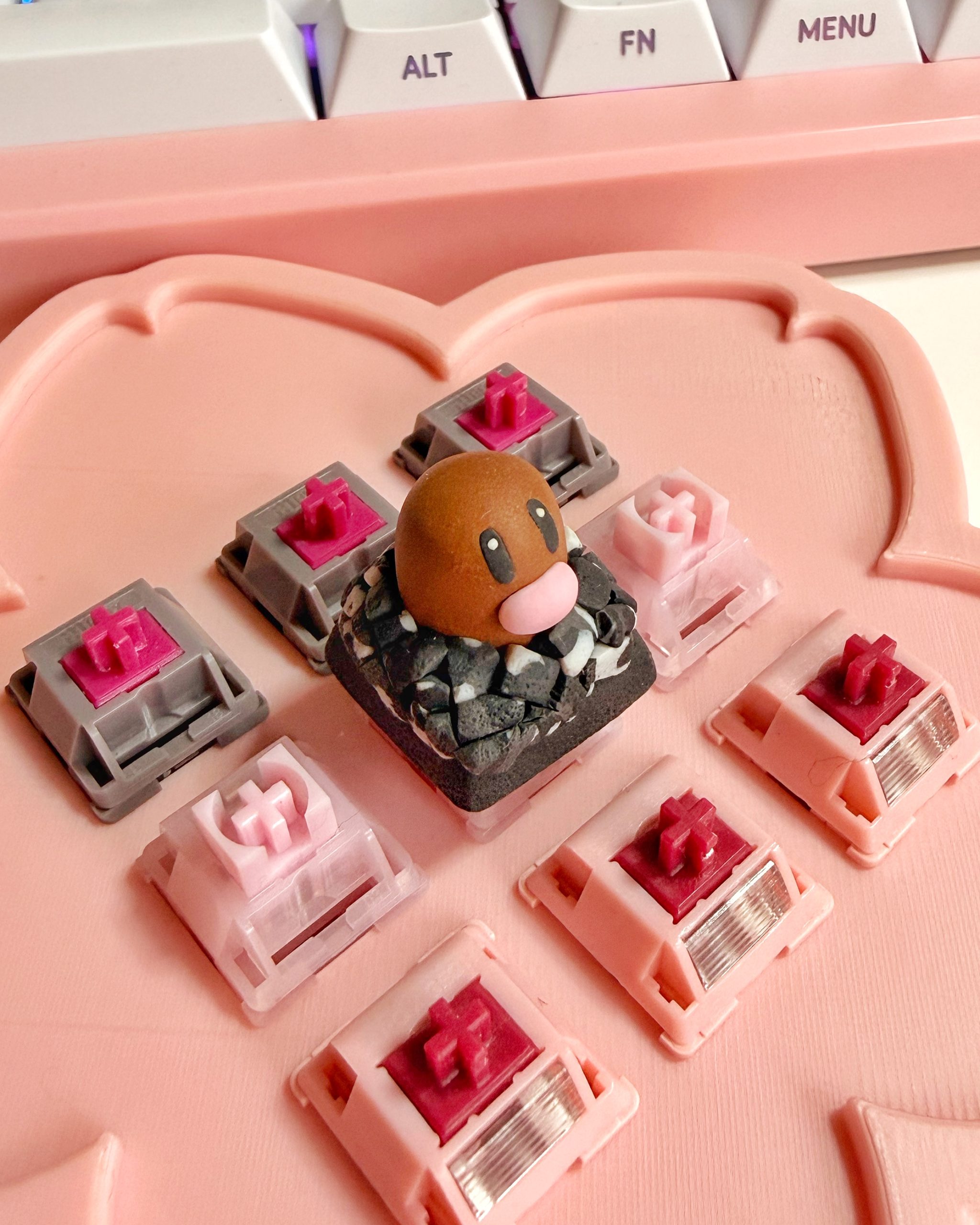 Diglett Artisan Keycap - Image 2