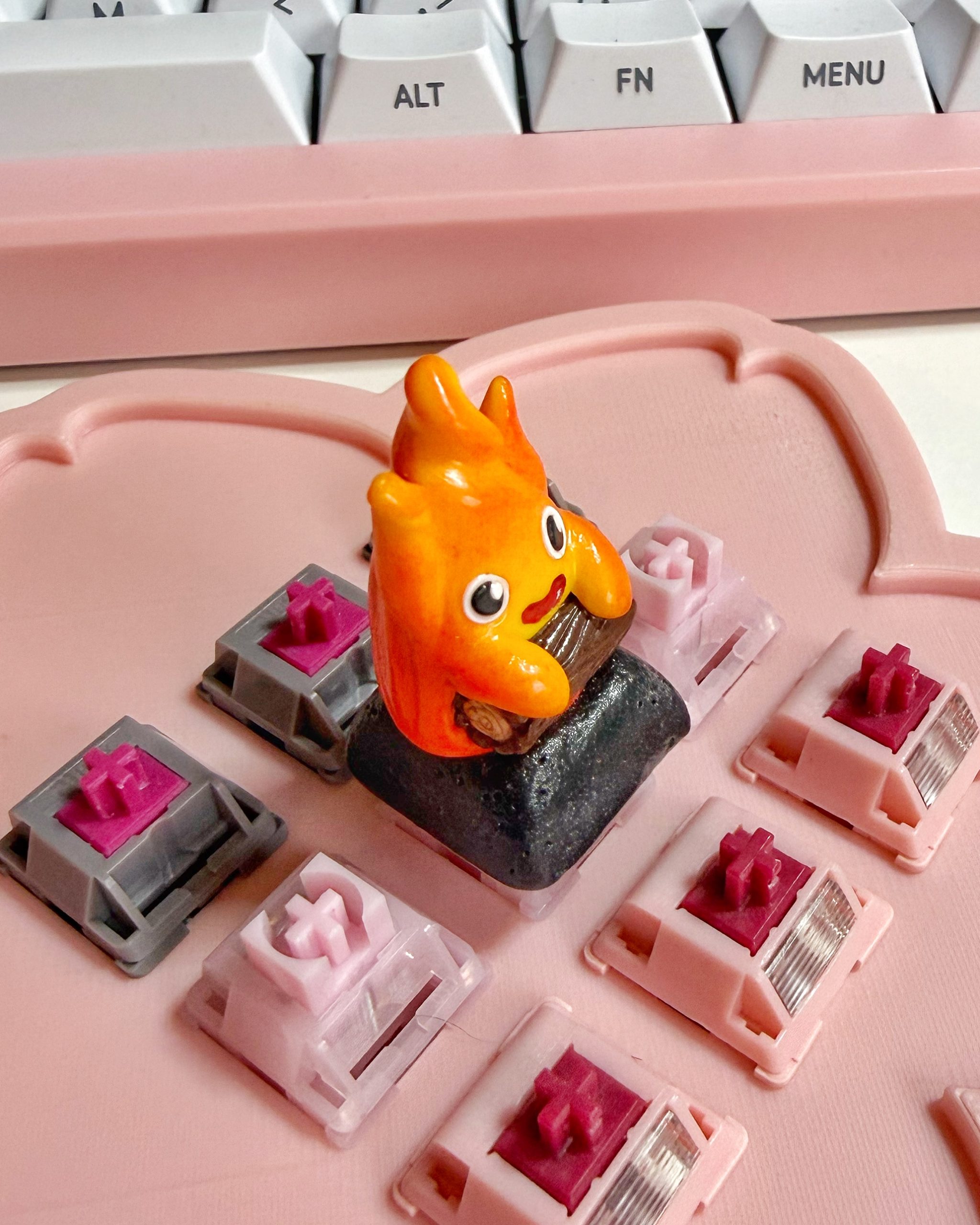 Calcifer Artisan Keycap - Image 3