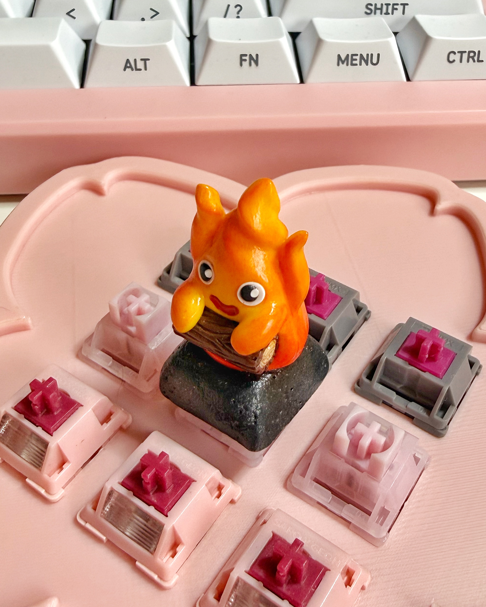 Calcifer Artisan Keycap - Image 2